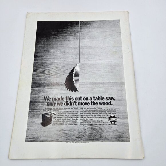 American Woodworker Magazine Lot December 1990 February April June December 1991 - Picture 12 of 14